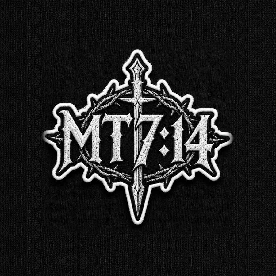 Patch brodé MT 7:14